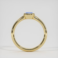 0.51 Ct. Blue Sapphire Ring, 10K Yellow Gold 3
