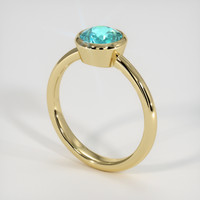 1.25 Ct. Gemstone Ring, 14K Yellow Gold 2