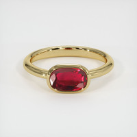 1.89 Ct. Ruby   Ring - 14K Yellow Gold 1
