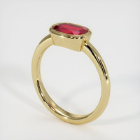 1.89 Ct. Ruby   Ring, 14K Yellow Gold 2