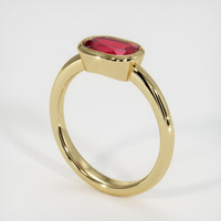 1.89 Ct. Ruby Ring, 14K Yellow Gold 2