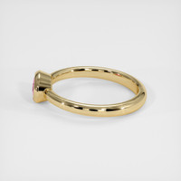0.37 Ct. Sapphire Ring, 14K Yellow Gold 4