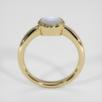 1.83 Ct. Bluish Grey Sapphire Ring, 14K Yellow Gold 3