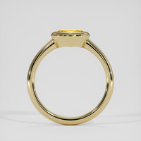 1.68 Ct. Orangish Yellow Sapphire Ring, 14K Yellow Gold 3