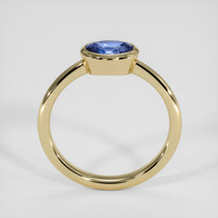 1.08 Ct. Blue Sapphire Ring, 14K Yellow Gold 3