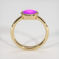 2.20 Ct. Purple Sapphire Ring, 14K Yellow Gold 3