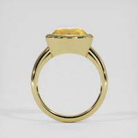 6.92 Ct. Yellow Sapphire Ring, 14K Yellow Gold 3