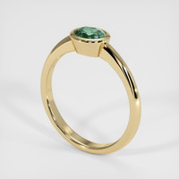 1.23 Ct. Sapphire Ring, 14K Yellow Gold 2