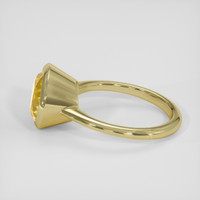 5.73 Ct. Yellow Sapphire Ring, 18K Yellow Gold 4