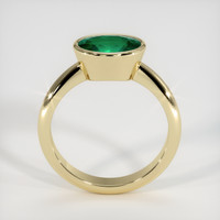 1.61 Ct. Emerald Ring, 18K Yellow Gold 3