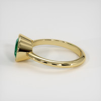 3.51 Ct. Emerald Ring, 18K Yellow Gold 4