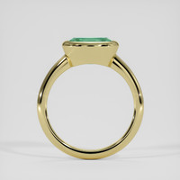 1.76 Ct. Emerald Ring, 18K Yellow Gold 3