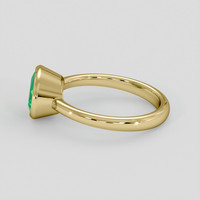 2.02 Ct. Emerald Ring, 18K Yellow Gold 4