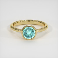 1.25 Ct. Gemstone Ring, 18K Yellow Gold 1