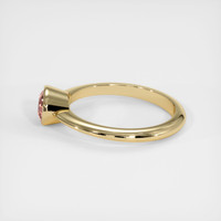 1.12 Ct. Sapphire Ring, 18K Yellow Gold 4