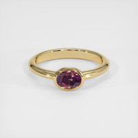 1.52 Ct. Bi Color Sapphire Ring, 18K Yellow Gold 1