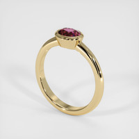 1.52 Ct. Bi Color Sapphire Ring, 18K Yellow Gold 2