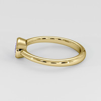 0.98 Ct. Purple Sapphire Ring, 18K Yellow Gold 4