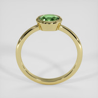 1.49 Ct. Green Sapphire Ring, 18K Yellow Gold 3