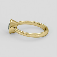 2.01 Ct. Green Sapphire Ring, 18K Yellow Gold 4