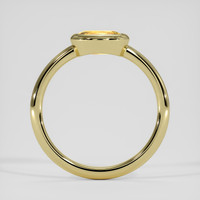 1.15 Ct. Yellow Sapphire Ring, 18K Yellow Gold 3