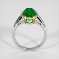 3.22 Ct. Emerald Ring, 18K Yellow & White 3