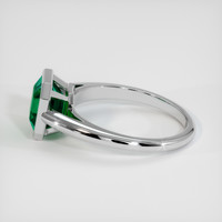 1.83 Ct. Emerald Ring, Platinum 950 4