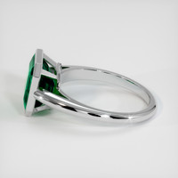 2.68 Ct. Emerald Ring, Platinum 950 4