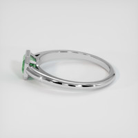 1.21 Ct. Emerald Ring, Platinum 950 4