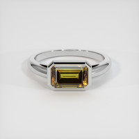 2.48 Ct. Gemstone Ring, Platinum 950 1