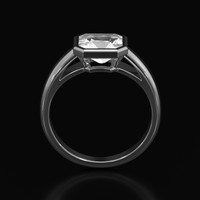 1.20 Ct. Gemstone Ring, Platinum 950 3