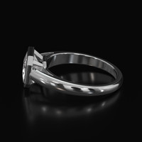 1.20 Ct. Gemstone Ring, Platinum 950 4