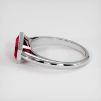 2.23 Ct. Ruby Ring, Platinum 950 4