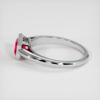 1.03 Ct. Ruby Ring, Platinum 950 4