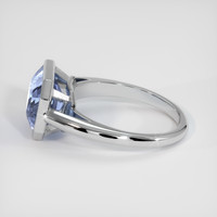 4.33 Ct. Bi Color Sapphire Ring, Platinum 950 4