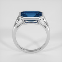 4.27 Ct. Blue Sapphire Ring, Platinum 950 3