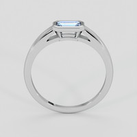 0.72 Ct. Blue Sapphire Ring, Platinum 950 3