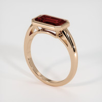 2.66 Ct. Gemstone Ring, 14K Rose Gold 2