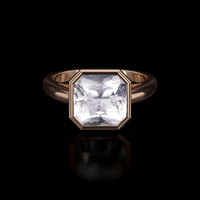 2.92 Ct. Gemstone Ring, 14K Rose Gold 1