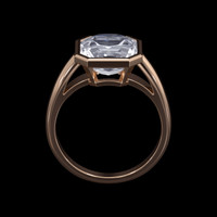 2.92 Ct. Gemstone Ring, 14K Rose Gold 3