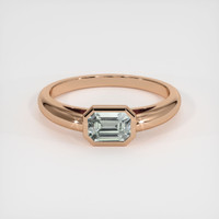 1.76 Ct. Gemstone Ring, 14K Rose Gold 1