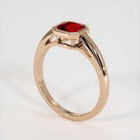 1.65 Ct. Ruby Ring, 18K Rose Gold 2