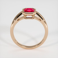 1.03 Ct. Ruby Ring, 18K Rose Gold 3