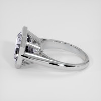 5.77 Ct. White Goshenite Ring, 14K White Gold 4
