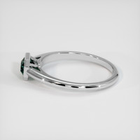 1.02 Ct. Sapphire Ring, 14K White Gold 4