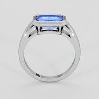 2.07 Ct. Blue Sapphire Ring, 14K White Gold 3