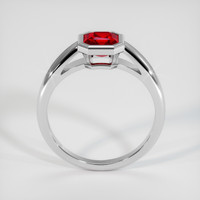 1.65 Ct. Ruby Ring, 18K White Gold 3