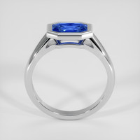 1.51 Ct. Blue Sapphire Ring, 18K White Gold 3
