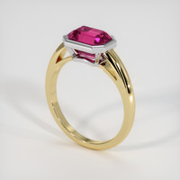 1.98 Ct. Gemstone Ring, 14K White & Yellow 2