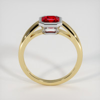 1.65 Ct. Ruby Ring, 18K White & Yellow 3